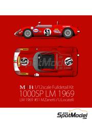 Car scale model kits / GT cars / 24 Hours Le Mans / 60s